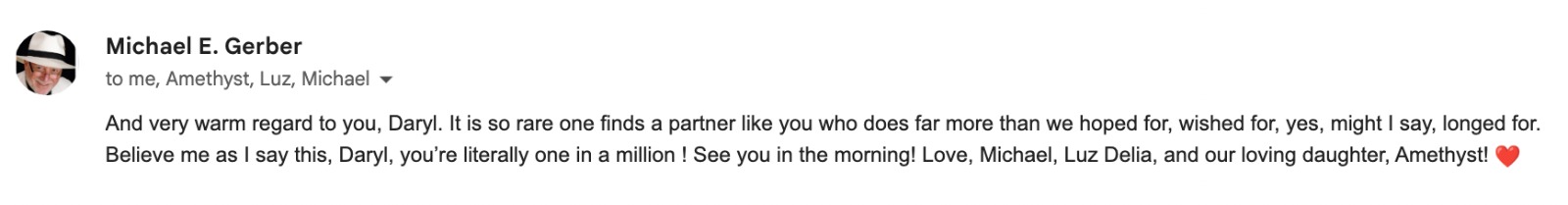 2nd Praise From Michael Gerber E-Myth